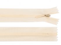 Textillux.sk - produkt Špirálový zips skrytý šírka 3 mm dĺžka 40 cm dederon - 306 béžová najsv.