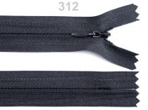 Textillux.sk - produkt Špirálový zips skrytý šírka 3 mm dĺžka 45 cm - 312 šedá kalná
