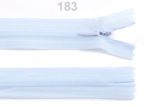 Textillux.sk - produkt Špirálový zips skrytý šírka 3 mm dĺžka 50 cm Dederon - 183 modrá ľadová
