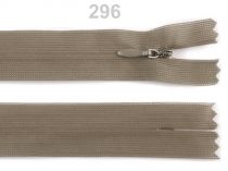 Textillux.sk - produkt Špirálový zips skrytý šírka 3 mm dĺžka 50 cm Dederon - 296 béžová tm.