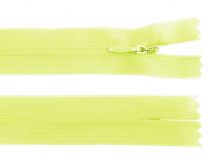 Textillux.sk - produkt Špirálový zips skrytý šírka 3 mm dĺžka 50 cm Dederon - 228 žltá reflexná