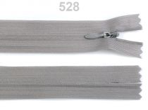 Textillux.sk - produkt Špirálový zips skrytý šírka 3 mm dĺžka 60 cm Dederon - 528 šedá perlovo
