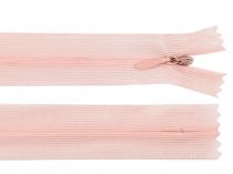 Textillux.sk - produkt Špirálový zips skrytý šírka 3 mm dĺžka 60 cm Dederon - 361 broskyńová svetlá