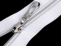 Textillux.sk - produkt Špirálový zips so striebornými zúbkami šírka 7 mm dĺžka 60 cm