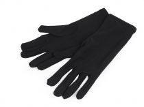 Textillux.sk - produkt Společenské rukavice 23 cm dámske - 5 (22-24cm) čierna
