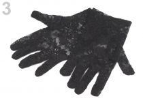 Textillux.sk - produkt Společenské rukavice detské 17 cm čipkované