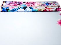 Textillux.sk - produkt Spoločenská kostýmovka maľované gladioly v bordúre 145 cm