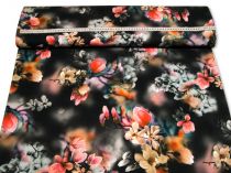 Textillux.sk - produkt Spoločenská látka farebné kvety 150 cm