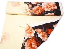 Textillux.sk - produkt Spoločenská látka jemné kvety v bordúre 150 cm 