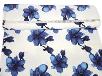 Textillux.sk - produkt Spoločenská látka kvety na stonke 150 cm
