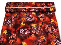Textillux.sk - produkt Spoločenská látka pestré kvety v ohni 150 cm
