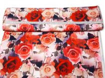 Textillux.sk - produkt Spoločenská látka žiarivé ruže 150 cm 
