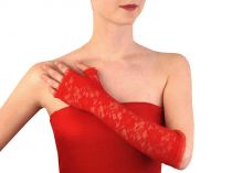 Textillux.sk - produkt Spoločenské rukavice 34 cm čipkové bez prstov
