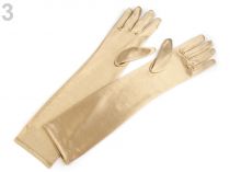 Spoločenské saténové rukavice 40 cm