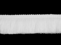 Textillux.sk - produkt Strapce husté kobercové / odevné šírka 33 mm - 6 (3001) biela