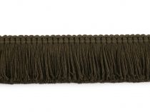 Textillux.sk - produkt Strapce husté kobercové / odevné šírka 33 mm - 9 (3030) zelená khaki