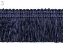 Textillux.sk - produkt Strapce lesklé, husté šírka 45 mm - 3 modrá parížska