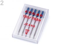 Textillux.sk - produkt Strojové ihly Jeans 90;100;110 Organ - 2 (100/16) nikel