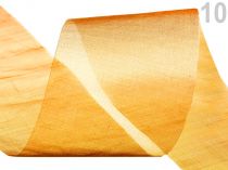 Textillux.sk - produkt Stuha šifónová rezaná  šírka  50 mm - 10 Mandarin Orange