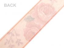 Textillux.sk - produkt Stuha so šípkovou ružou šírka 40 mm