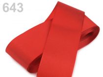 Textillux.sk - produkt Stuha taftová šírka 52mm  - 643 červená šarlatová