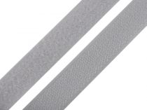 Suchý zips komplet šírka 20 mm šedý