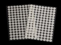 Textillux.sk - produkt Suchý zips samolepiaci kolieska Ø10 mm - 5 krémová najsvetl