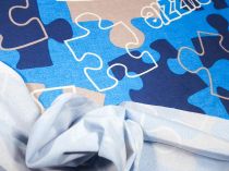 Textillux.sk - produkt Suedine poťahová látka Puzzle 150 cm