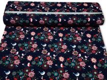 Textillux.sk - produkt Teplákovina kvetinový raj 140 cm