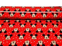 Textillux.sk - produkt Teplákovina Mickey red 180 cm