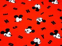 Teplákovina Mickeyho abeceda 190 cm
