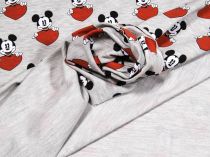 Textillux.sk - produkt Teplákovina - Mickey Mouse so srdcom v ruke 180 cm