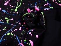 Textillux.sk - produkt Teplákovina neonový abstrakt 180 cm