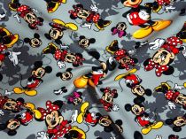 Teplákovina  veselý Mickey s Minnie 180 cm