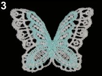 Textillux.sk - produkt Textilná aplikácia / nášivka čipková motýľ - 3 mint