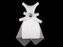 Textillux.sk - produkt Textilná dekorácia ženích a nevesta 30 mm