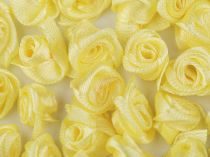 Textillux.sk - produkt Textilná ružička Ø13-15 mm - 15 bielo žltá