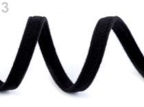 Textillux.sk - produkt Tunel na kostice do bielizne šírka 10 mm štandard - 3 čierna