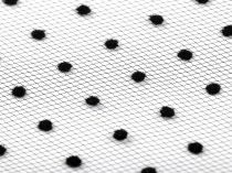 Textillux.sk - produkt Tyl dekoračný s bodkami šírka 50 cm