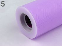 Textillux.sk - produkt Tyl dekoračný šírka 15cm návin 23m - 5 fialová lila