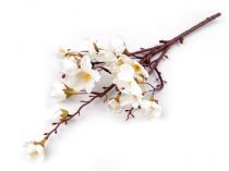 Textillux.sk - produkt Umelá vetvička čerešňový kvet - krémová najsvetl