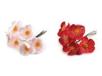 Textillux.sk - produkt Umelý kvet na drôtiku na aranžovanie