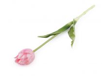 Textillux.sk - produkt Umelý tulipán - 2 ružová najsv.