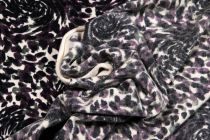 Textillux.sk - produkt Úplet fialový leopard šírka 160 cm