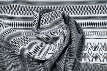 Textillux.sk - produkt Úplet polyesterový vzor v riadku 150 cm