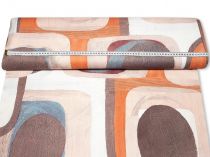 Textillux.sk - produkt Úplet rmaľované pruhy šírka 150 cm