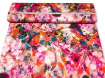 Textillux.sk - produkt Úplet ružový svet kvetov šírka 150 cm