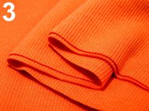Textillux.sk - produkt Bavlnený elastický úplet 16x80cm  - 3 (85) oranžová  