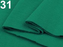 Textillux.sk - produkt Bavlnený elastický úplet 16x80cm  - 31 (0108788) zelená smaragdová