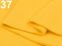 Textillux.sk - produkt Bavlnený elastický úplet 16x80cm  - 37 (160) žltá  
